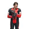 Dainese MISANO 3 PERF D-AIR Racing 1PC závodní kombinéza černá/fluo-červená vel.58